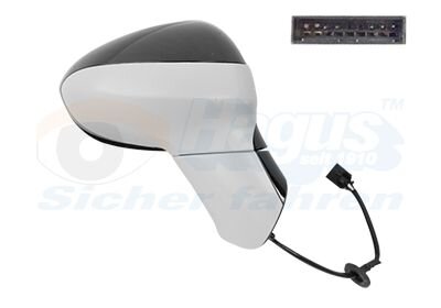 Зеркало наружное заднего вида правое Van Wezel 3872808