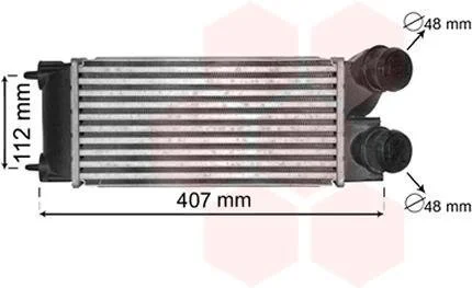 Интеркулер Van Wezel 40004332