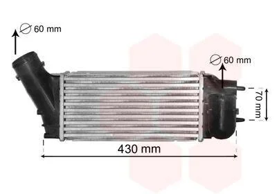 Интеркулер Van Wezel 40004335