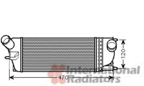 Интеркулер Van Wezel 40004336