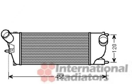 Интеркулер Van Wezel 40004345
