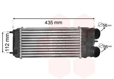 Интеркулер Van Wezel 40004353