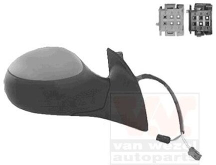 Зеркало наружное заднего вида правое Van Wezel 4002818