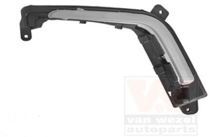 Решетка бампера переднего (заглушка) правая Van Wezel 4014596