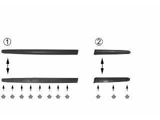 Накладка двери передней правой Van Wezel 4028428