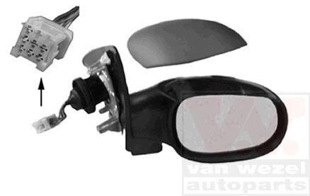 Зеркало наружное заднего вида правое Van Wezel 4028808 (фото 1)