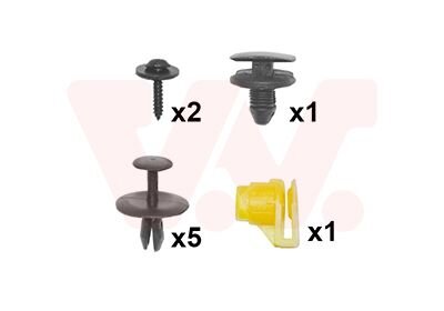 Комплект монтажный крыла Van Wezel 4032796