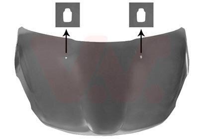 Капот Van Wezel 4034670