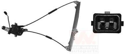 Стеклоподъемник правый Van Wezel 4036262