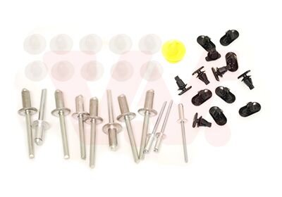 Крепление монтажное двери, комплект Van Wezel 4040799