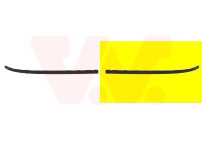 Спойлер бампера переднего левый Van Wezel 4041501