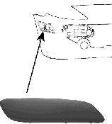 Накладка бампера переднего правая Van Wezel 4041584