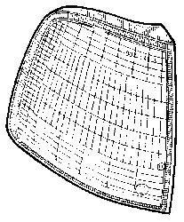 Фонарь указателя поворота левый Van Wezel 4045901