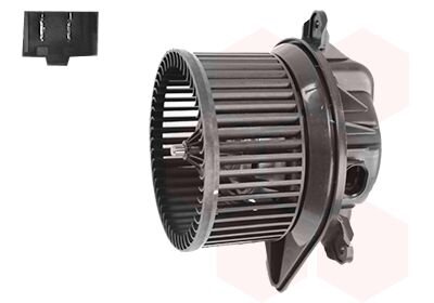 Вентилятор отопителя салона Van Wezel 4047775