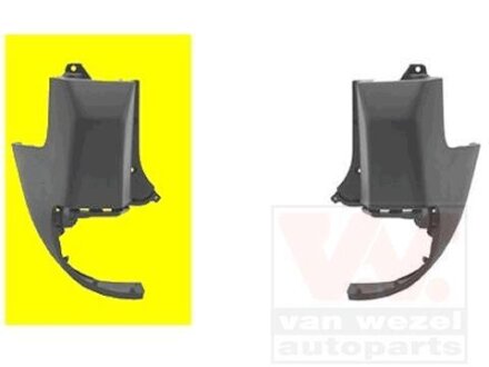 Угольник бампера заднего левый Van Wezel 4052533