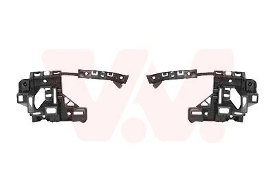 Кронштейн бампера заднего Van Wezel 4052539