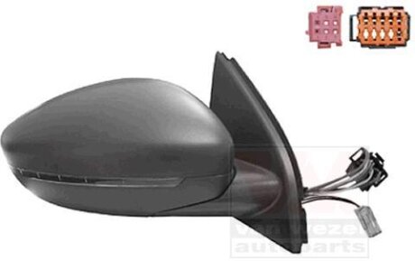 Зеркало наружное заднего вида правое Van Wezel 4081808 (фото 1)