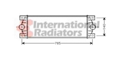 Интеркулер Van Wezel 43004329