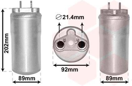 Осушитель кондиционера Van Wezel 4300D556