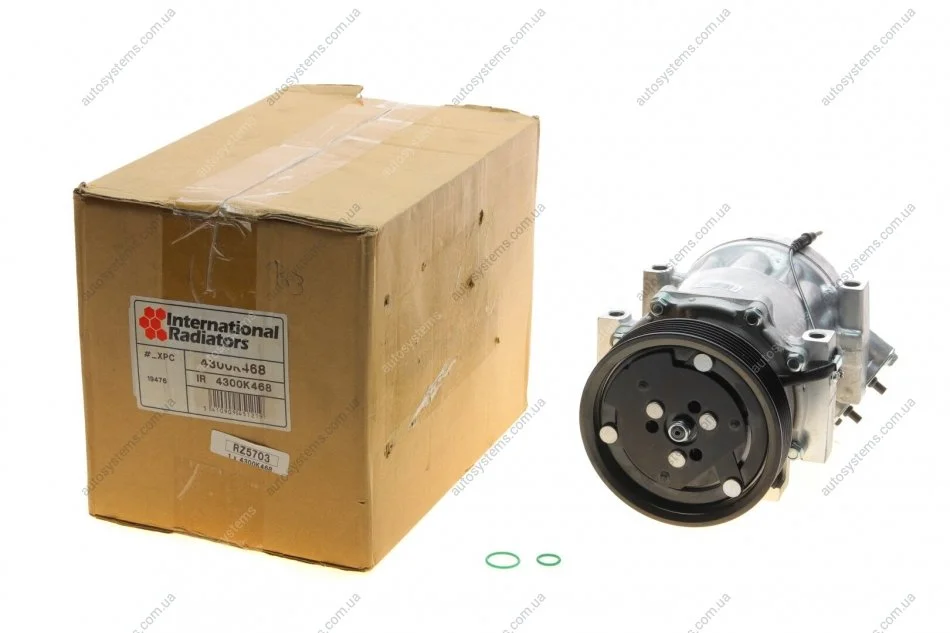 Компресор кондиціонера Dacia Logan 04-/Renault Sandero 08-/Duster 10-18 Van Wezel 4300K468 (фото 1)