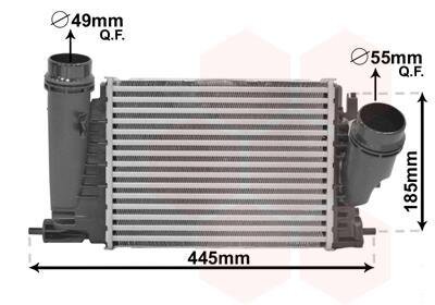 Интеркулер Van Wezel 43014701