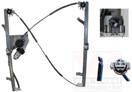 Стеклоподъемник левый Van Wezel 4312261