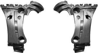 Кронштейн бампера заднего Van Wezel 4312539