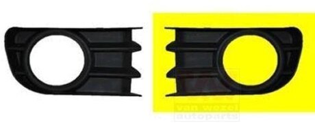 Решетка бампера переднего (заглушка) левая Van Wezel 4327495