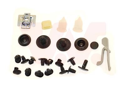 Крепление монтажное двери, комплект Van Wezel 4327799