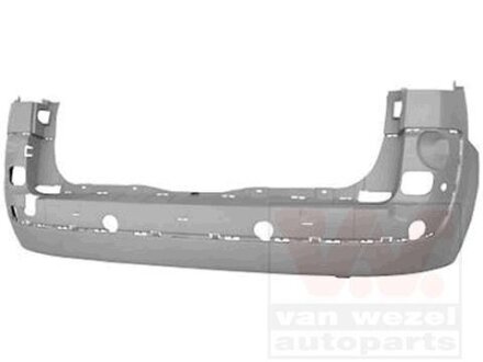 Бампер задний Van Wezel 4328544