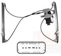 Стеклоподъемник правый Van Wezel 4332262