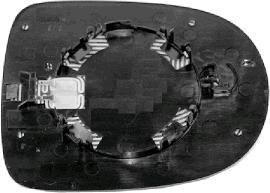 Зеркальный элемент правый Van Wezel 4333838