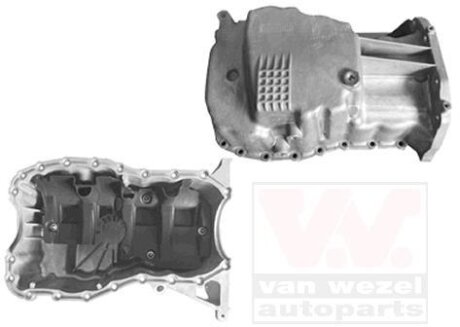 Поддон масляный двигателя Van Wezel 4341073
