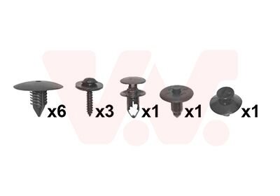 Комплект монтажный крыла Van Wezel 4341796