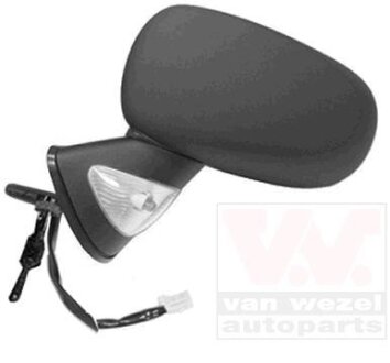 Зеркало наружное заднего вида левое Van Wezel 4366823