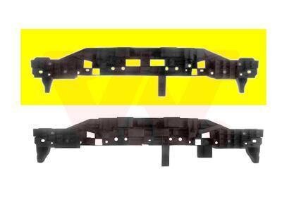 Усилитель бампера заднего Van Wezel 4371531