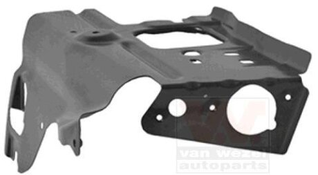 Окуляр (ремчасть) панели передней правый Van Wezel 4371662