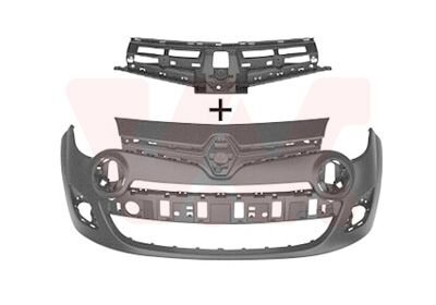 Бампер передний Van Wezel 4372574