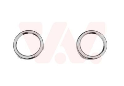 Решетка бампера переднего (заглушка) Van Wezel 4372598