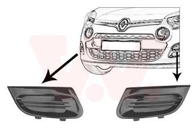 Решетка бампера переднего Van Wezel 4372599