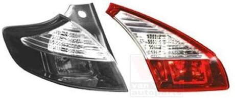 Фонарь задний внутренний левый Van Wezel 4377923