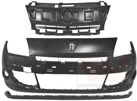 Бампер передний Van Wezel 4380574