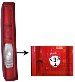 Фонарь задний левый Van Wezel 4395933