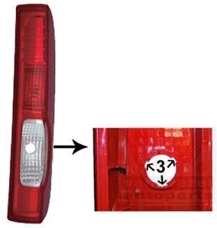 Фонарь задний правый Van Wezel 4395934