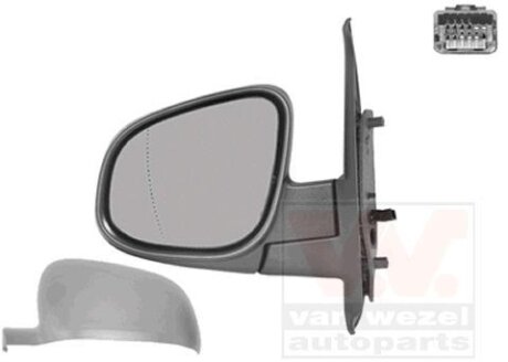 Зеркало наружное заднего вида левое Van Wezel 4412827