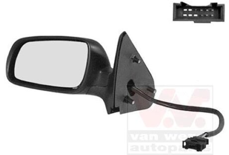 Зеркало наружное заднего вида левое Van Wezel 4914807