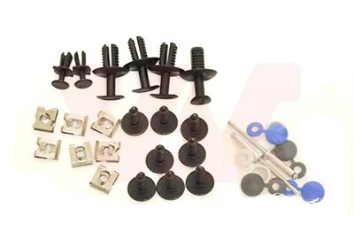 Крепление монтажное бампера, комплект Van Wezel 4919794