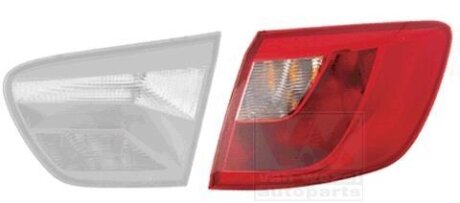 Фонарь задний внешний правый Van Wezel 4923932