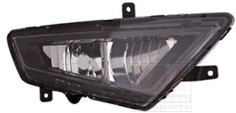 Фара противотуманная правая Van Wezel 4924998