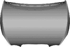 Капот Van Wezel 4939660